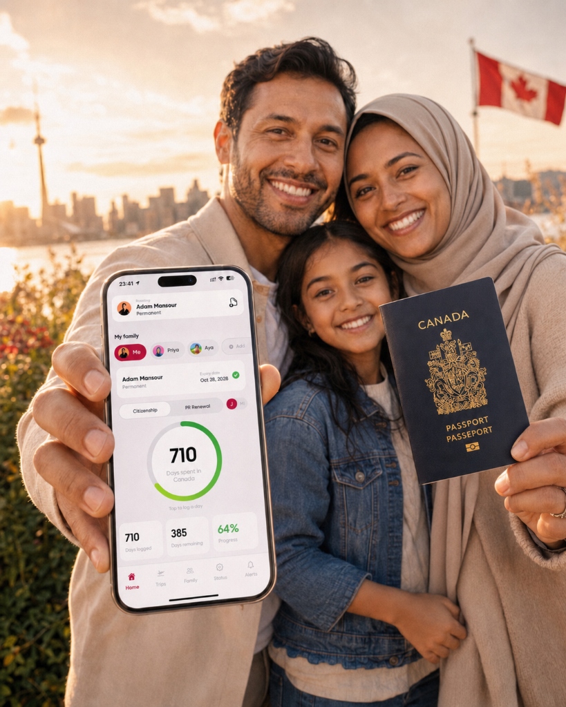 Famille au Canada